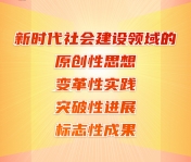 新时代社会建设                                          “人民对美好生活的向往，就是我们的奋斗目标。”                    